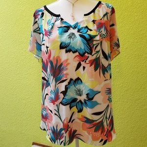 🍒BOGO! Worthington Blouse, Sz. 1XL, Like New!